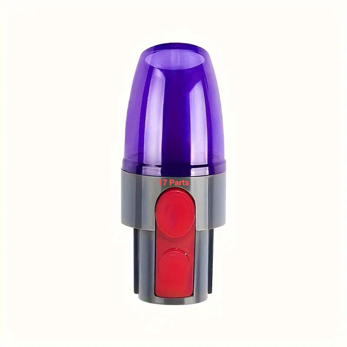 17 Parts – Vacuum Opzetstuk voor Kledingopbergzakken – Compatibel met Dyson V7, V8, V10, V11 & V15 – Mini Afdichtingskop voor Vacuumzakken – Accessoire voor Reizen & Opslag