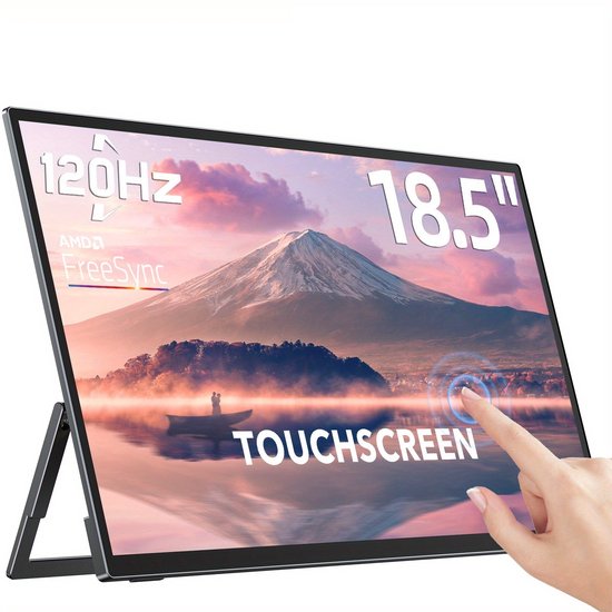 Moniteur Portable Gaming 17,3 Pouces 2,5K 165Hz GTMEDIA Gamemate 173 - IPS 300 Nits
