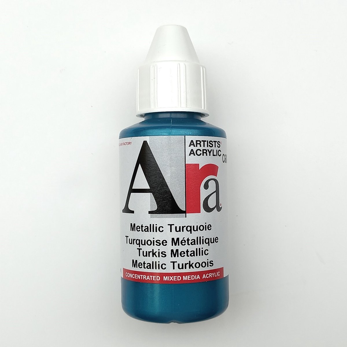 Acrylverf Ara 100ml - Metallic Turkoois - C600