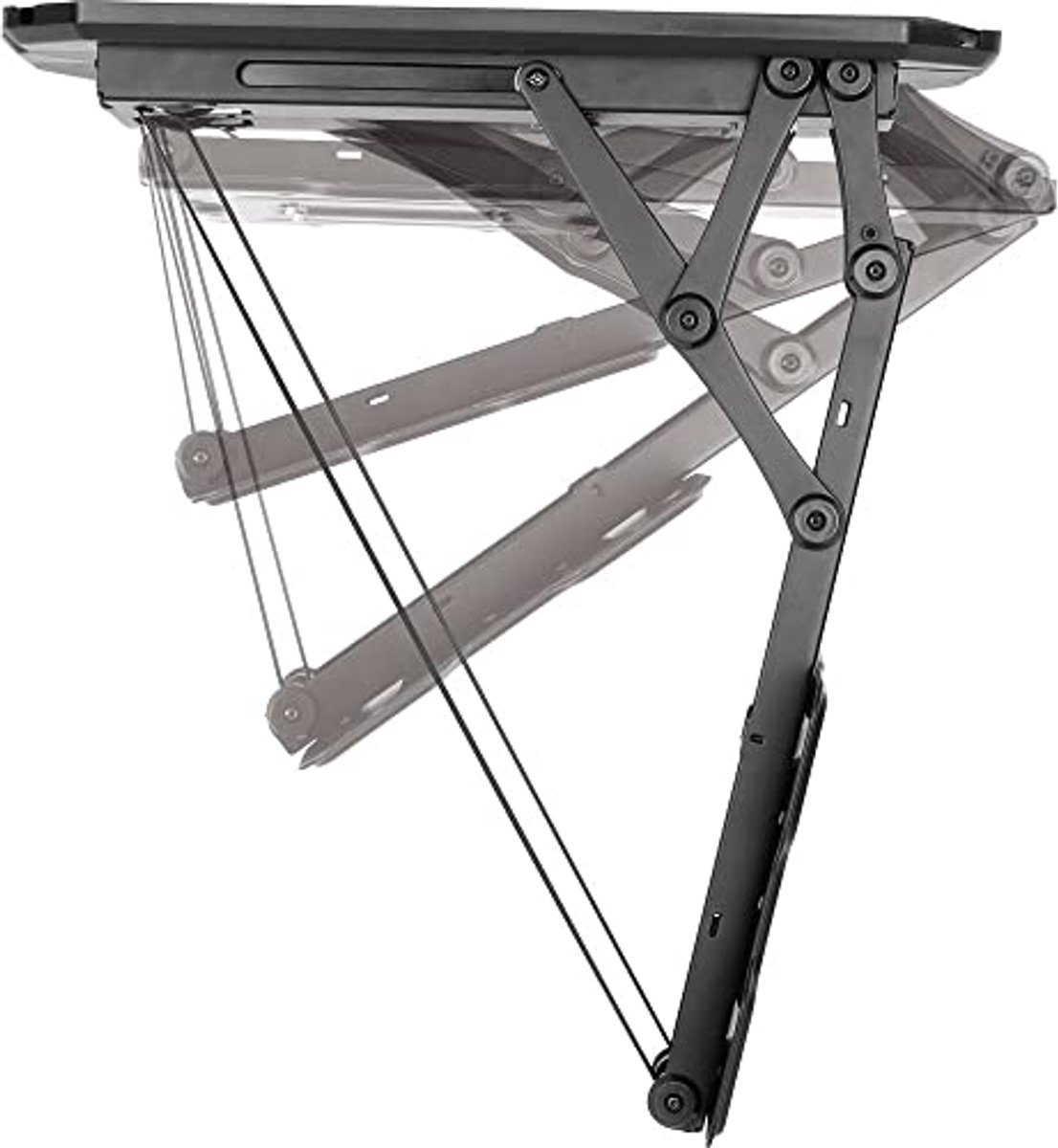 Kantelbare gemotoriseerde TV-plafondbeugel 23-55 inch met elektrische motor