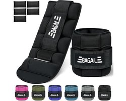 Verstelbare Enkelgewichten Set 2 Stuks - Draagbare Pols- en Enkelgewichten voor Krachttraining en Cardiofitness