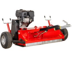 Klepelmaaier hooggrasmaaier 115 cm getrokken type benzinemotor 18 pk Torros KA1205