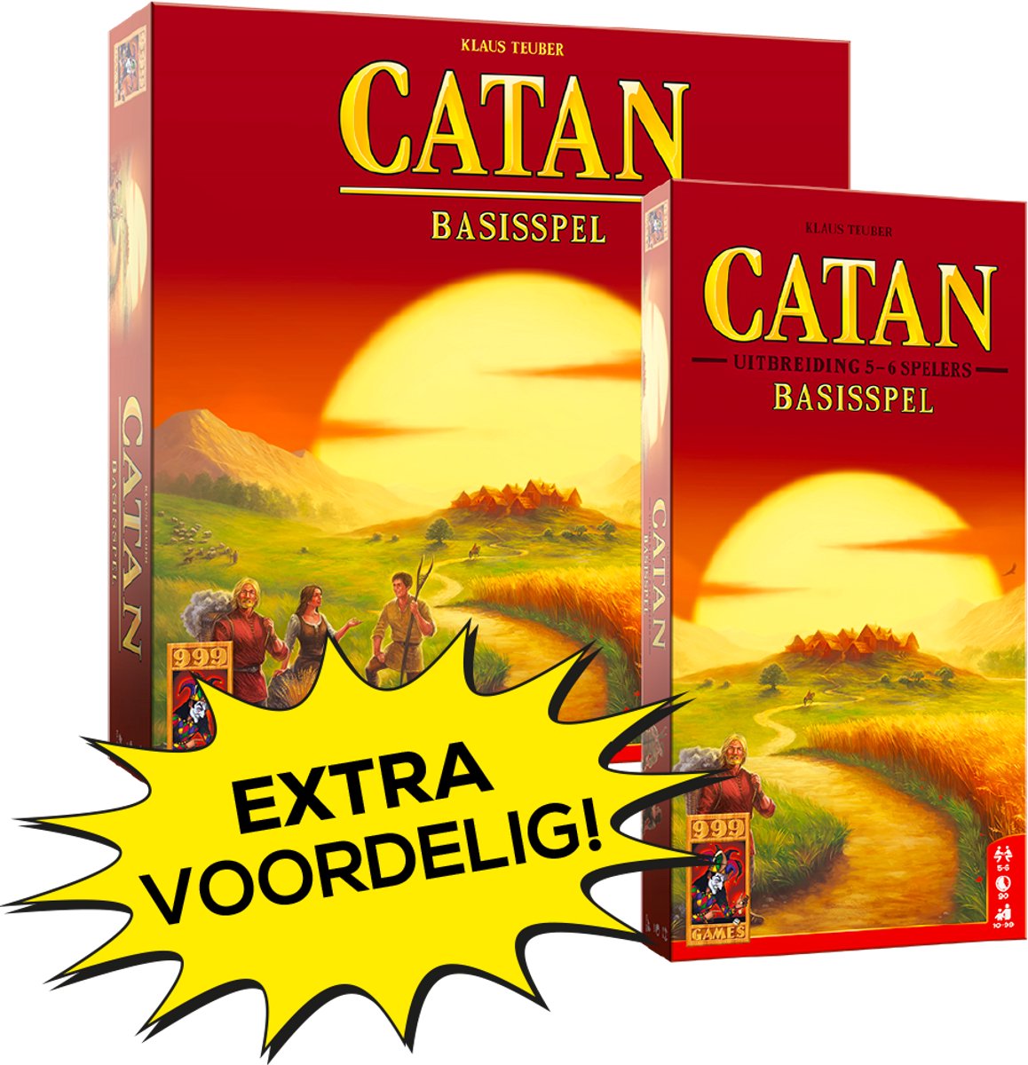 999 Games - Catan Voordeelbundel! Basis + Uitbreiding 5/6 bundel — afbeelding 7