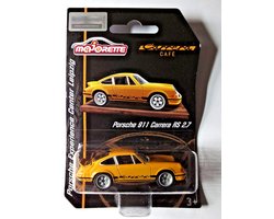 Porsche 911 Carrera Café Rs 2.7 Yellow Orginals Experience Center Leipzig Majorette 1:63 Vintage