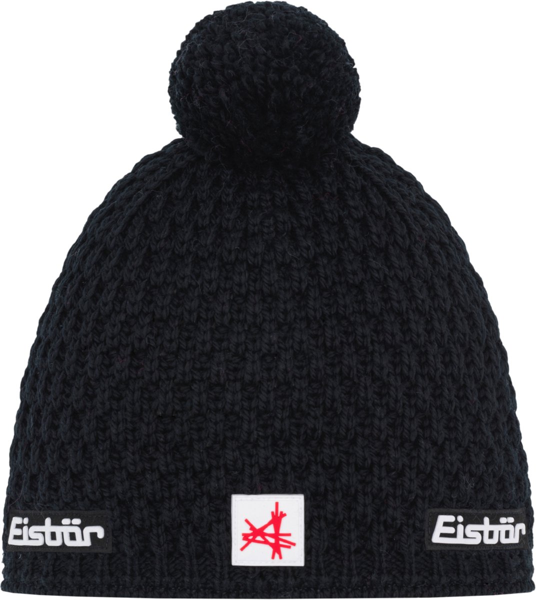 Eisbar Trail Pompon MĂś SA, Vrouwen, Zwart, Muts, maat: One size