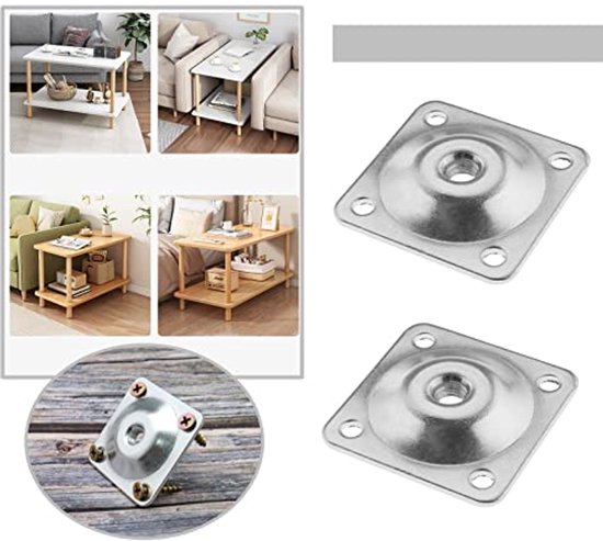 ComPDCVD 20 stuks M8 Brad Hole Tee T-moer voor schroeven met ronde basis, verzinkt metaal, meubels, materiaal voor bevestiging van verbindingsmeubels ComPDCVD 20 stuks M8 Brad Hole Tee T-moer voor schroeven met ronde basis, verzinkt metaal, meubels, materiaal voor bevestiging van verbindingsmeubels