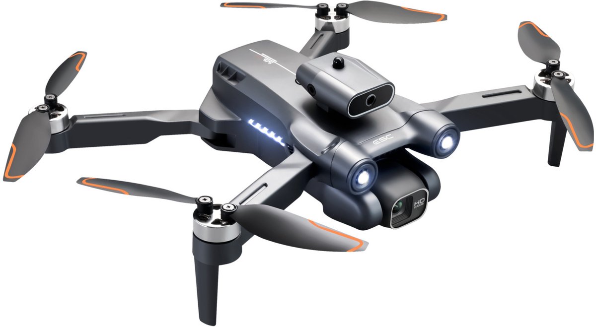 SefSay Ultra Max Drone - Drone met dubbele ESC HD camera - Obstakel Ontwijking - Borstelloze motoren - 3 batterijen en een opbergtas - Geschikt voor kinderen en volwassenen — afbeelding 9