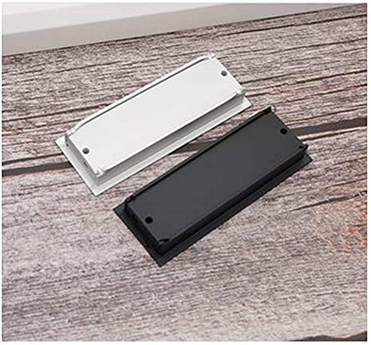 Rechthoekige Inbouw Flush Deur Pull Handvat voor Schuifdeuren (4 Stuks)