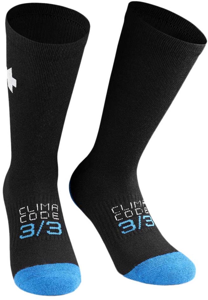 Assos Ultraz Winter P1 Sokken Zwart EU 39-42 Man,Vrouw