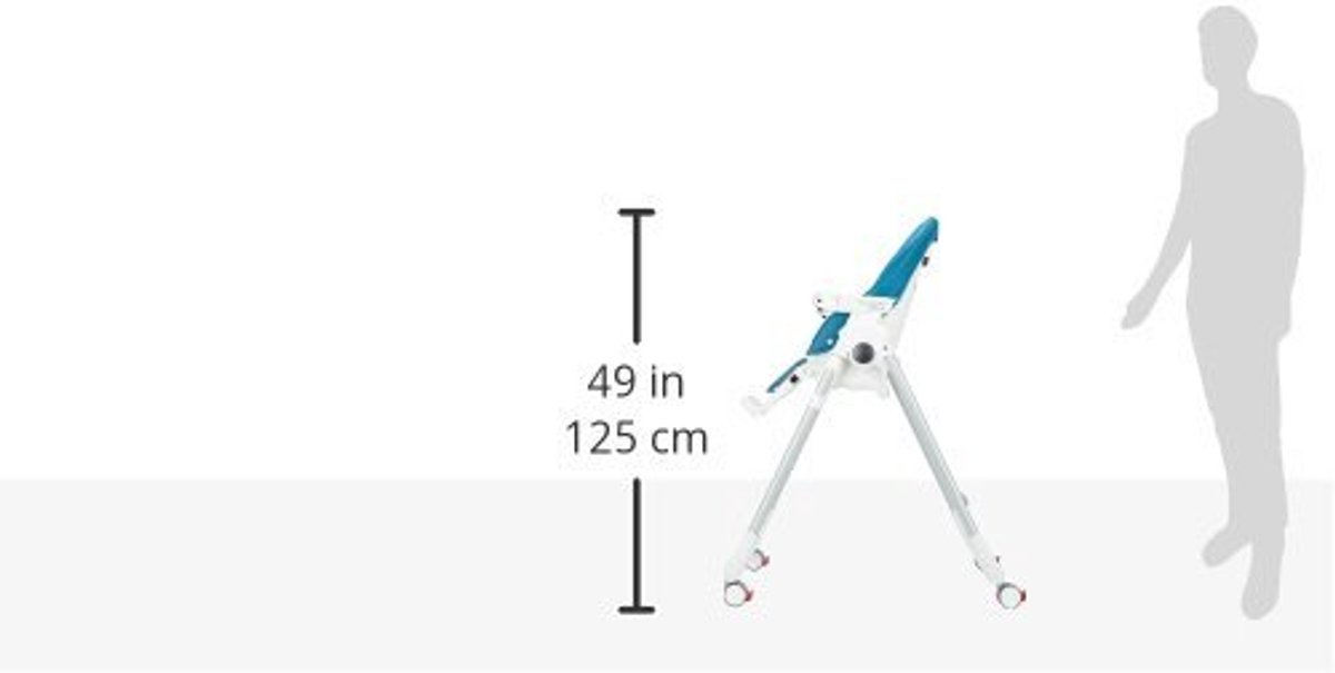 Multifunctionele Hoge Stoel voor Baby's met Verstelbare Rugleuning en Hoogte - Ideaal voor 0-3 Jaar