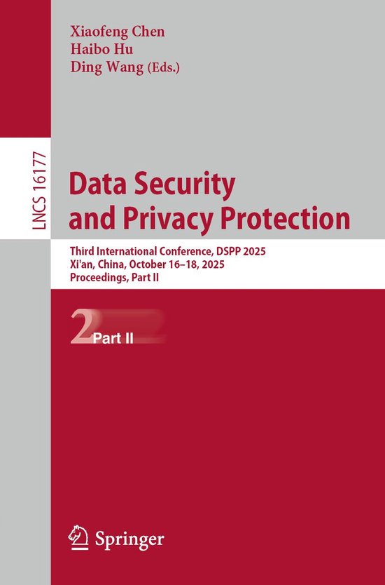 Springer Nature Proceedings Computer Science 2 - Data Securi ... - cover