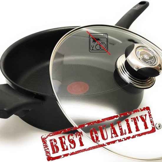 Poignée + Bouton Couvercle Universel - Remplacement Casserole & Poêle Inox