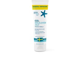CCS Hielklovenzalf 125 ml - Voetencreme voor droge tot zeer droge voeten, Eeltcreme als Voetverzorging en als alternatief voor Eelt Verwijderaar, Klovenzalf voor voeten met ureum en lactic acid, voor zachte en egale voeten, effectief in 3 dagen