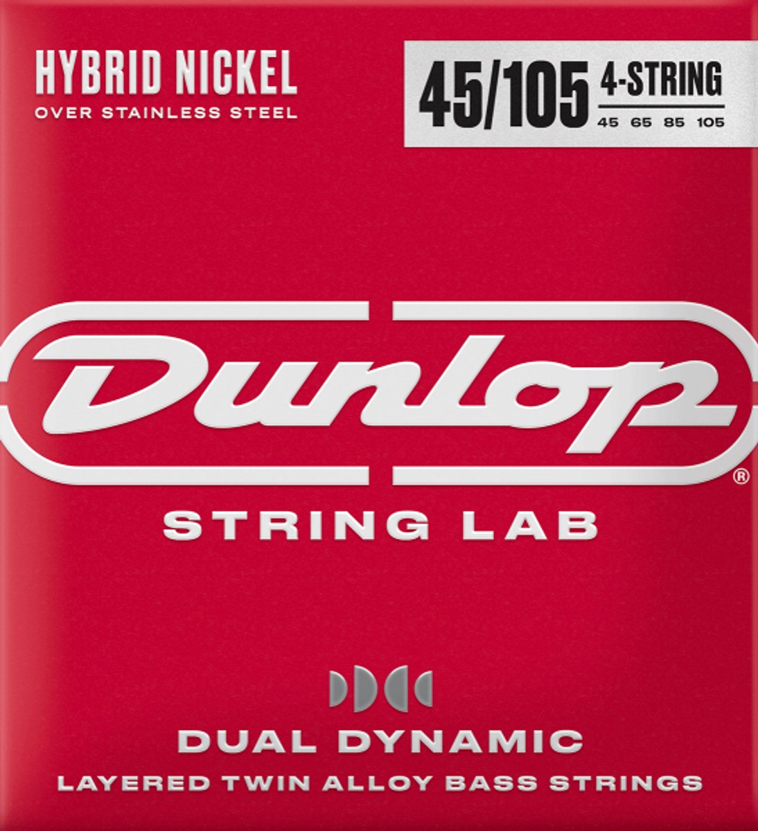 Dunlop bass strings hybrid nickel 45-105