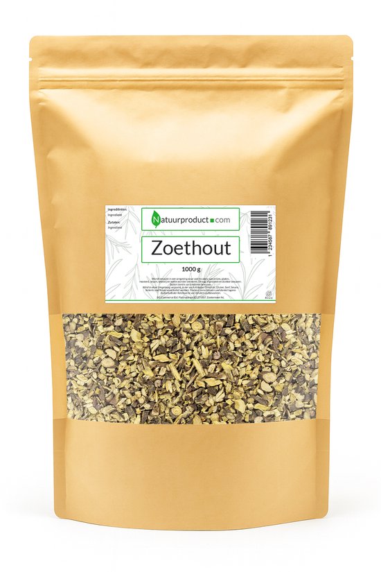 Natuurproduct Zoethout Thee - 1kg - Puur Gesneden Zoethout - 100% Natuurzuiver