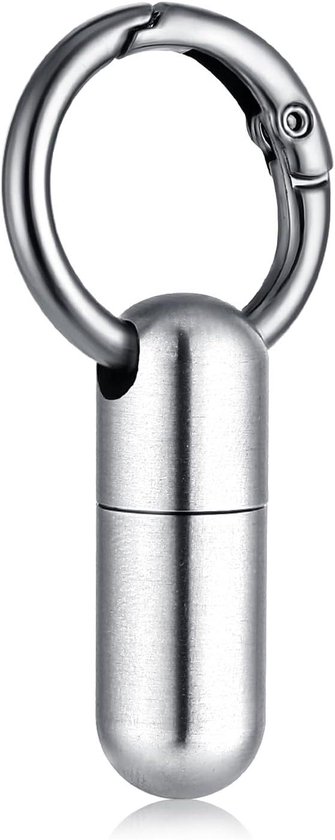Allecto Premium - Petit porte-clés pilulier pour le outdoor et les voyages.