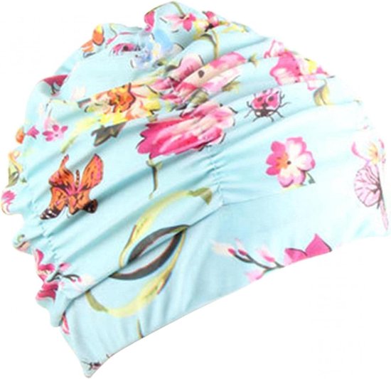 Vintage badmuts retro bloemetjes - Active Swimwear