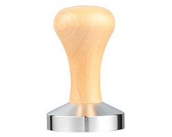 EXCITAT Koffietamper - Koffiezetapparaataccessoire - 51 mm - Duurzaam - Natuurlijk hout