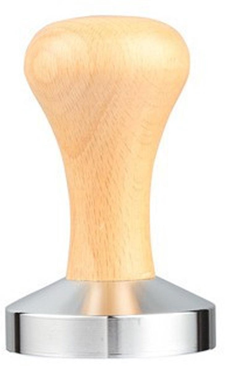 EXCITAT Koffietamper - Koffiezetapparaataccessoire - 51 mm - Duurzaam - Natuurlijk hout