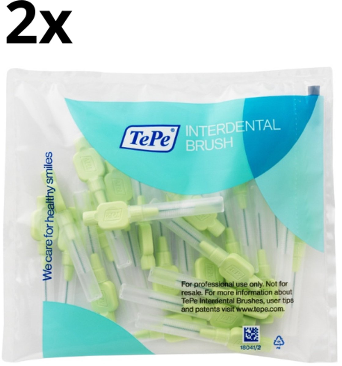 TePe Ragers EXTRA SOFT - Lichtgroen - 2 x 25 stuks - Voordeelverpakking