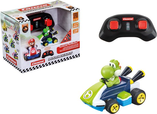 Carrera RC Mario Kart Yoshi radiografisch bestuurbare kart
