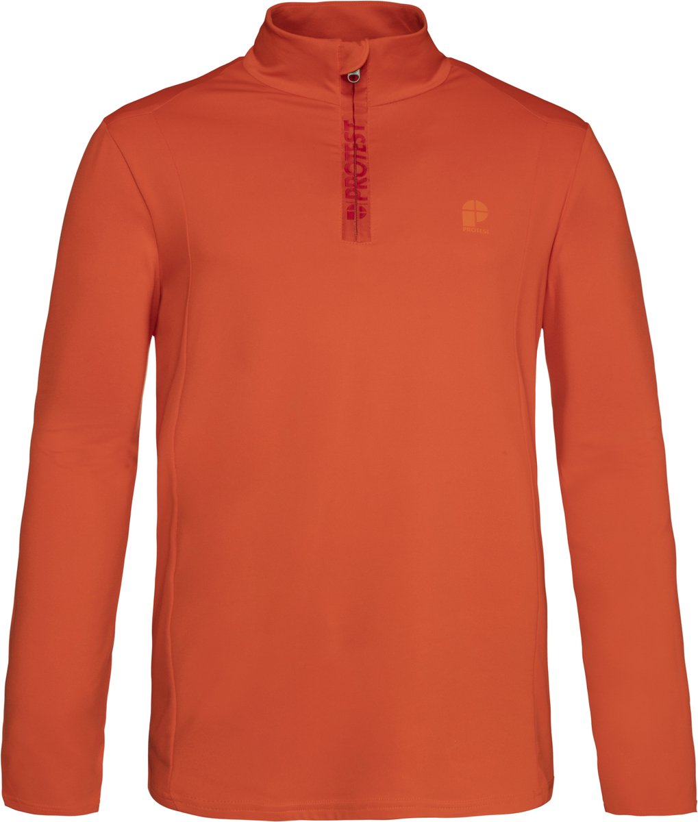 Protest WILL – Top met 1/4 ritssluiting Heren Oranje