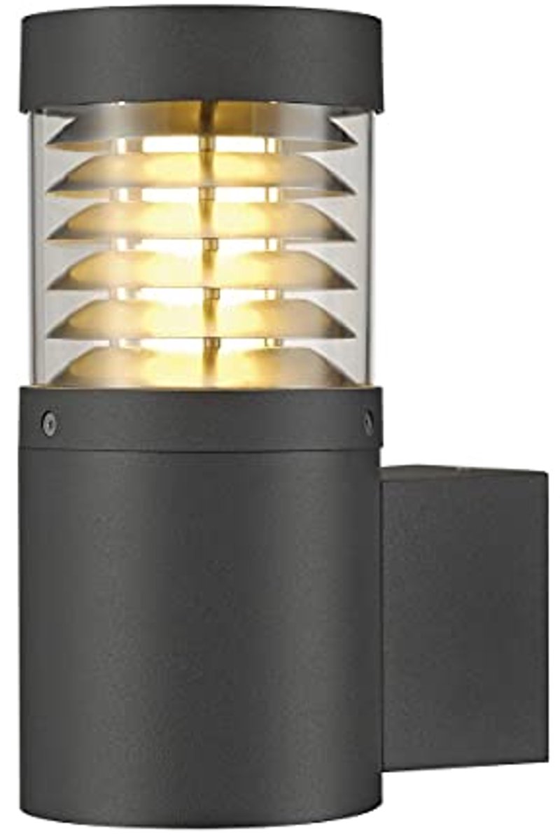 Wandopbouwarmatuur voor buitenverlichting - E27 IP54 20W antraciet