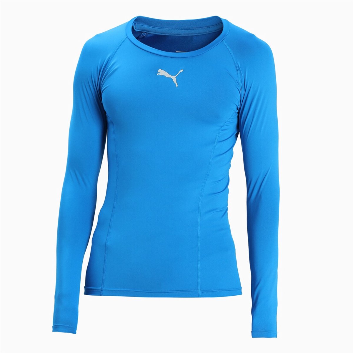 Puma Shirt LIGA Baselayer Tee Longsleeve 655920 Electric Lemonade-M Blauw