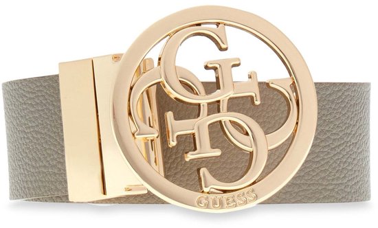 GUESS ceinture Noelle Nolana Belt W95 Dark Taupe Logo
