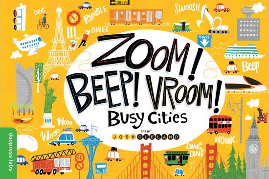 Zoom! Beep! Vroom! Busy Cities - cover