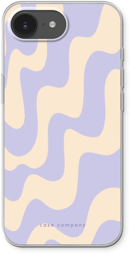 Telefoonhoesjes met diverse patronen: perziken, groenten, bloemen, abstracte vormen.