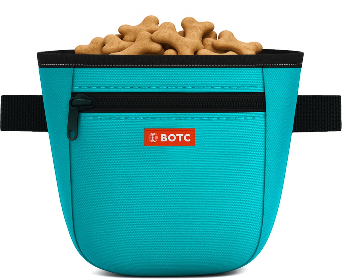 BOTC Beloningstasje voor Honden - Beloningszakje - Hondentraining - Trainingstas Hond - Poepzakjeshouder - Blauw