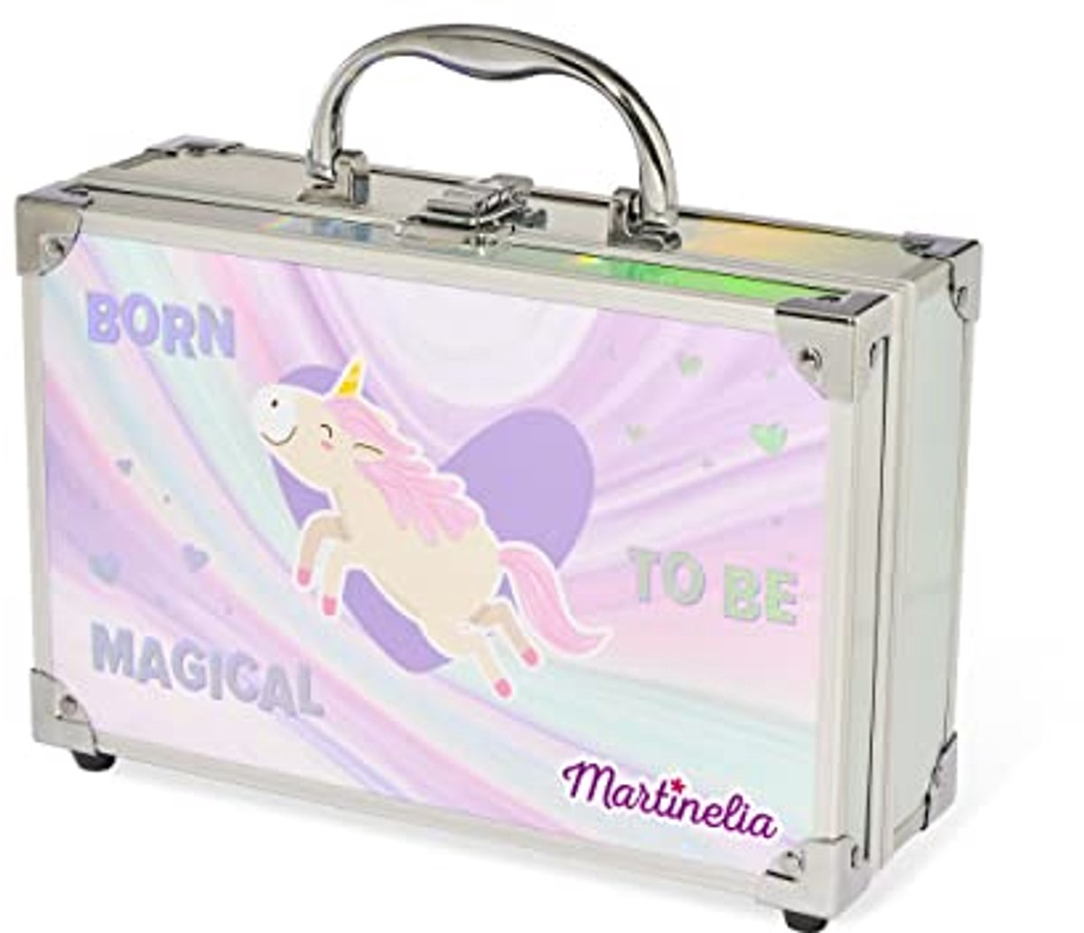 Unicorn Make-up Set voor Kinderen – Glitter Reis Koffer