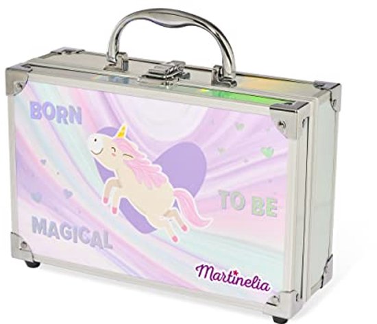 Unicorn Make-up Set voor Kinderen – Glitter Reis Koffer