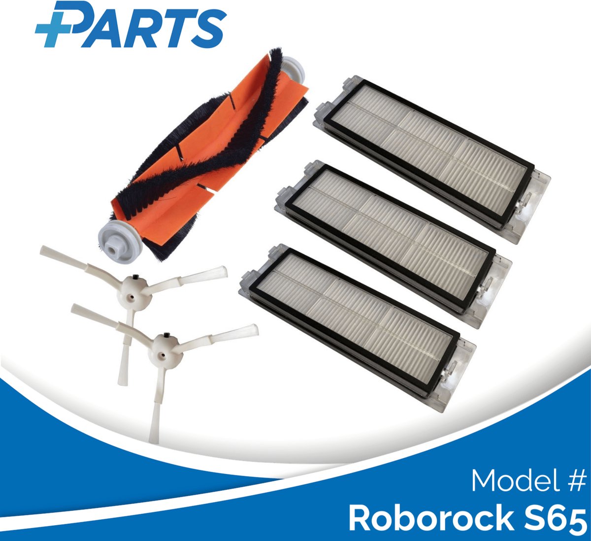 Roborock S65 Onderhoudsset (Plus.Parts® alternatief voor S50 / S60 MAINTENANCE SET)