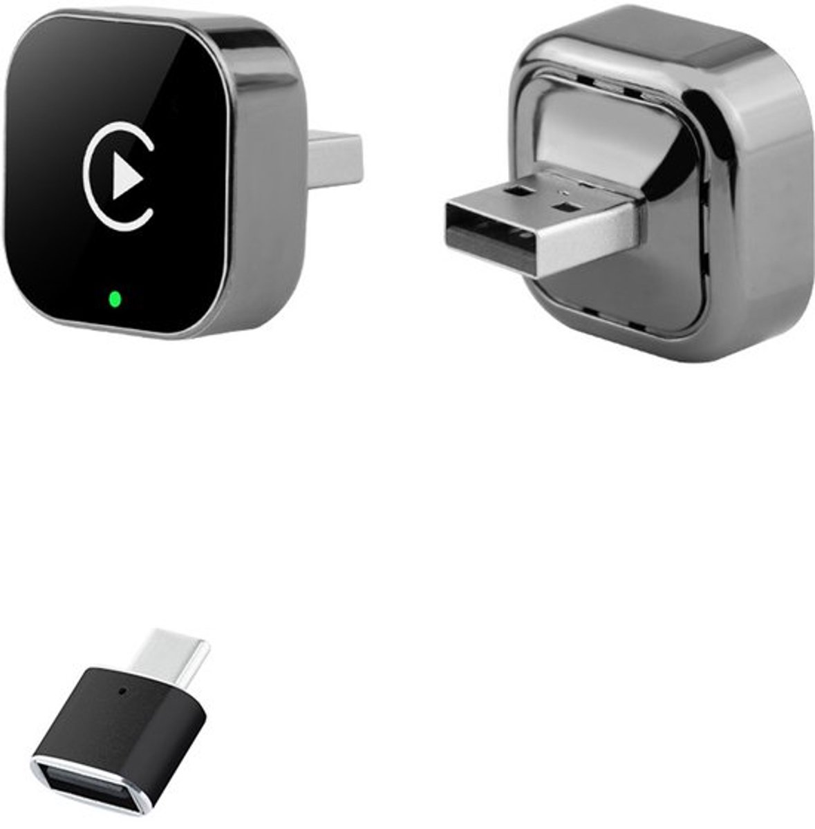 Image of 2-in-1 USB Draadloze CarPlay Android Draadloze Bluetooth