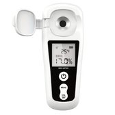 PolkaHome® Digitale Brix Refractometer, Bereik 0-55% ±0.2% Precisie, Oplaadbaar & Draagbaar, Ideaal voor het Meten van de Suikerinhoud van Fruit Sap & Dranken, USB Opladen, Ergonomisch Ontwerp