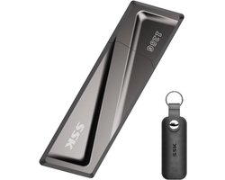 Draagbare 128GB USB 3.2 SSD – Supersnelle Overdracht tot 550MB/s met Type-C Adapter