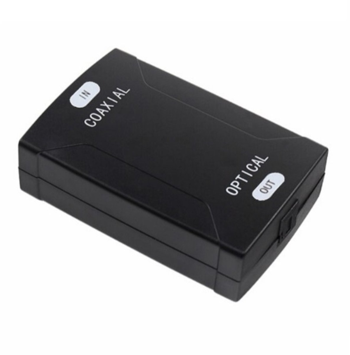 Dolphix Coaxiaal naar Optisch Toslink converter - S/P DIF - netvoeding