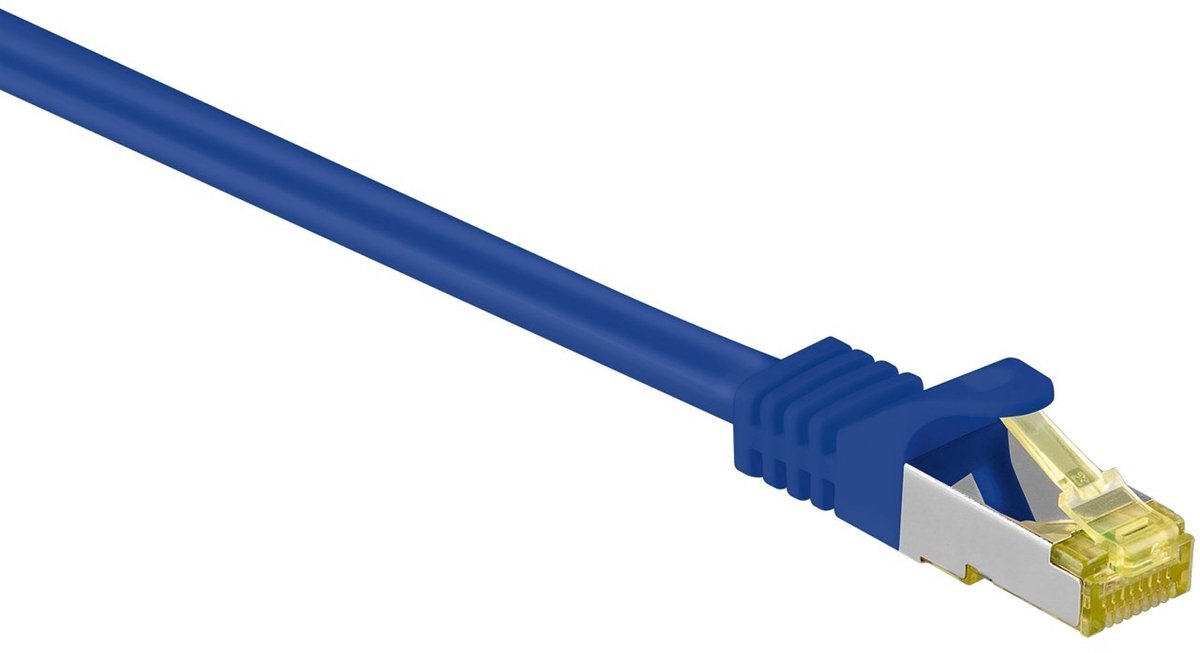 Wentronic 91601 - Cat 7 STP-kabel - RJ45 - 2 m - Blauw