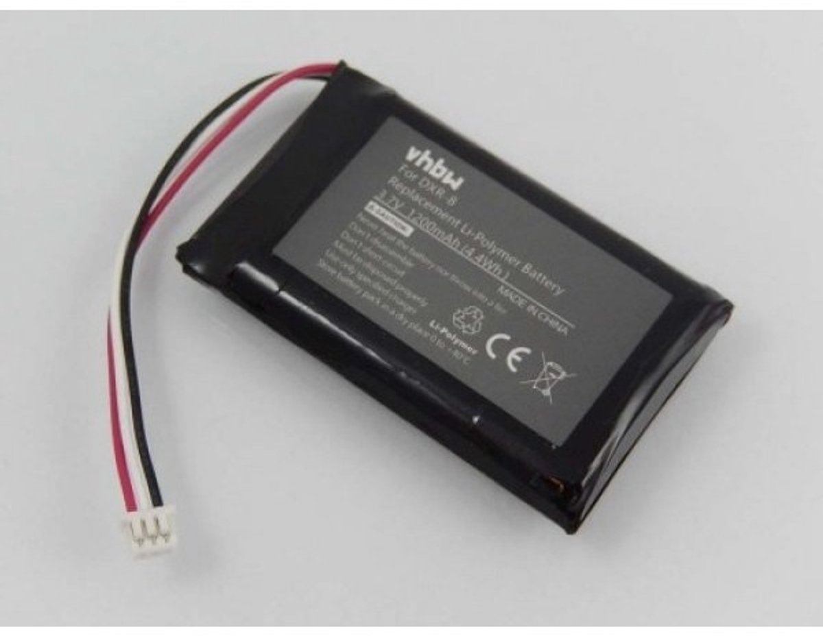 VHBW Accu Batterij Infant Optics DXR-8 Video - 1200mAh 3.7V SP803048