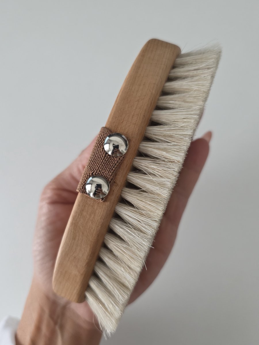 Droogborstel lichaam (Dry Brush) van Natuurlijke Vezels – Voor Lichaam & Lymfedrainage – Stimuleert Doorbloeding & Gladdere Huid - cadeau moederdag