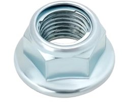 1PC M12 Electric Bikes Electric Vehicles Rear Wheel Axle Spindle Metal Nut Rear Wheel Nut Compatible with Sur-Ron Light Bee Silver