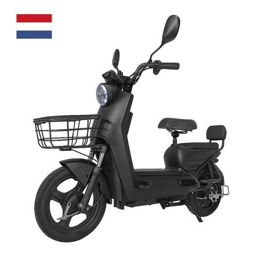 Ecowielen Elektrische Stadscooter – 500W – 25 km/u – Modern Design 2 Zitplaatsen – Ideaal voor Dagelijks Gebruik