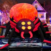 Halloween Reuzen Opblaasbare Spin Decoratie | Glanzende LED Tuindispla Halloween Reuzen Opblaasbare Spin Decoratie | Glanzende LED Tuindispla