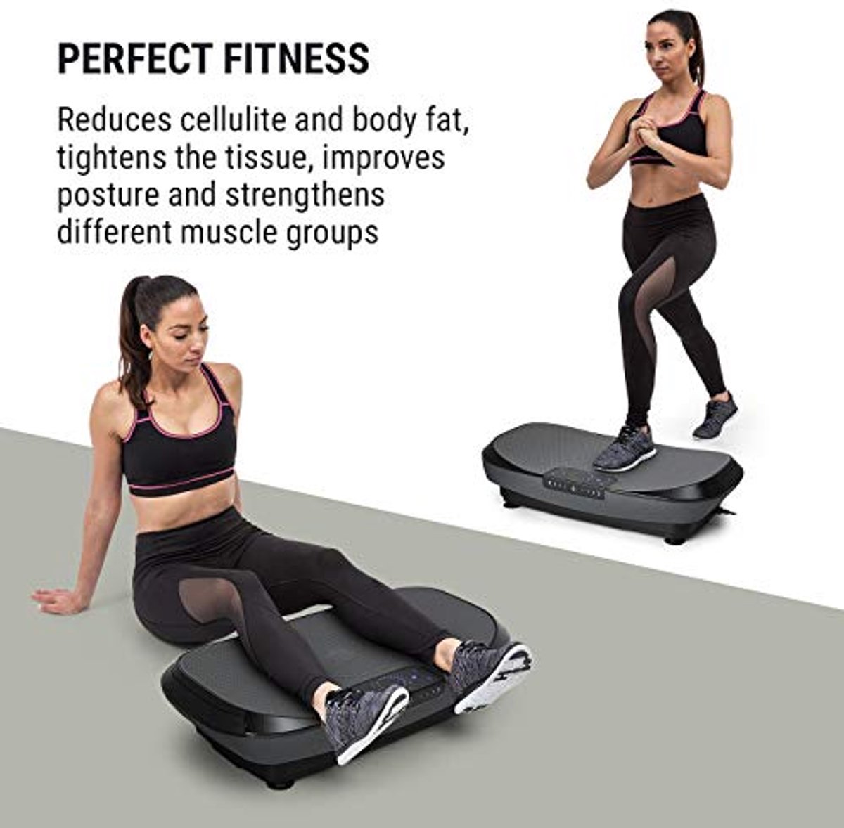 4D Vibration Plate - Professionele Vibration Trainer met 300 - afbeelding 3