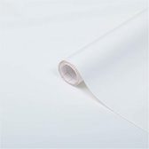 plakfolie Wit uni 67,5 cm x 2 m - meubelfolie zelfklevende wrap folie keuken plakplastic vinyl contact paper