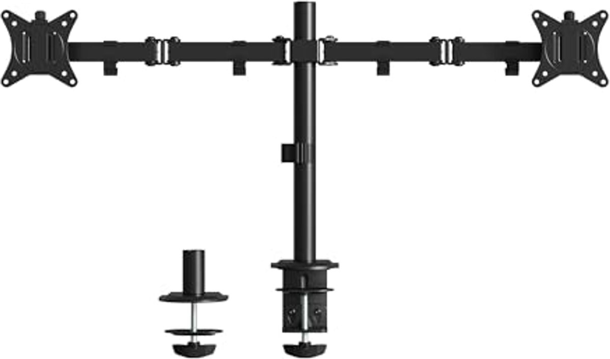 Ergonomische Monitor Bureauhouder voor 2 Schermen tot 32 Inch