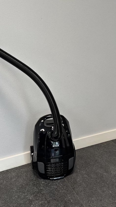 RYER - Stofzuiger met Zak - Krachtig 850W - Stil - 12m Actieradius - HEPA - Drie Mondstukken - Vacuum Cleaner - MotionPro Serie