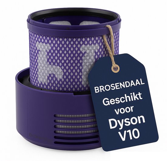 Brosendaal Filter geschikt voor Dyson Cyclone V10 stofzuiger filter – SV12 | SV27 – Wasbaar en Herbruikbaar